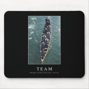 Mousepad Equipe: Citações inspiradas 1