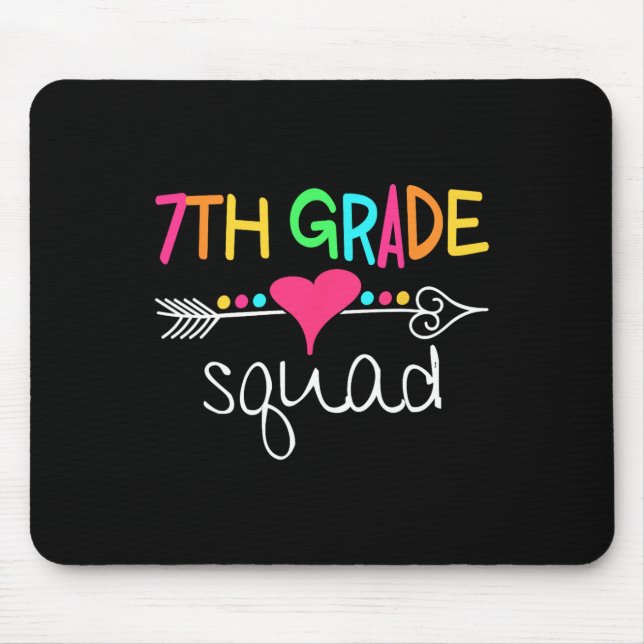 Mousepad Equipe da 7ª Série Sétimo Professor Aluno Equipe C (Frente)