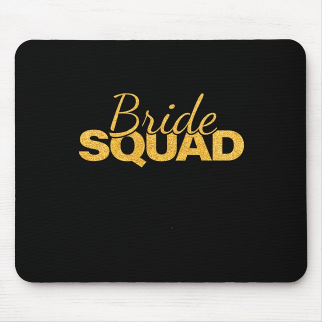Mousepad Equipe da Noiva Despedida de Solteira Damas de Hon (Frente)