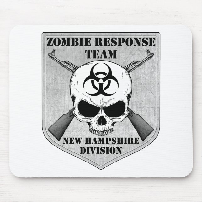 Mousepad Equipe da resposta do zombi: Divisão de New (Frente)