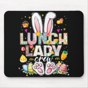 Mousepad Equipe da Senhora do Almoço Funny Bunny Senhora do