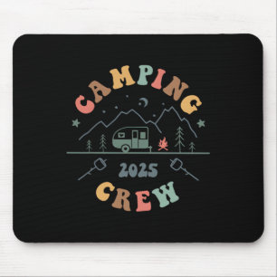 Mousepad Equipe de Acampamento 2025 Viagem de Acampamento 2
