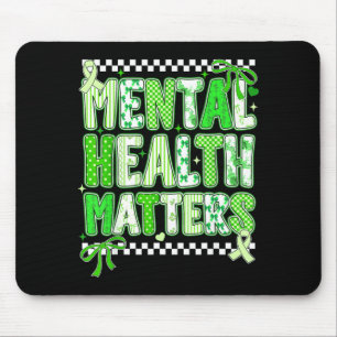 Mousepad Equipe de apoio à saúde mental pré-preparatória mo