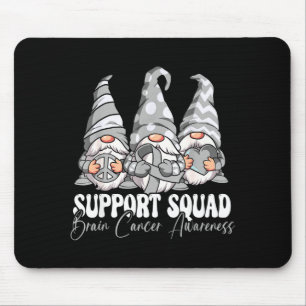 Mousepad Equipe de Apoio Conscientização do Câncer Cerebral