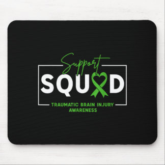 Mousepad Equipe de Apoio TBI Conscientização sobre Lesão Ce
