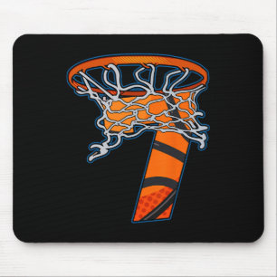 Mousepad Equipe de basquete divertida Ventilador de esporte
