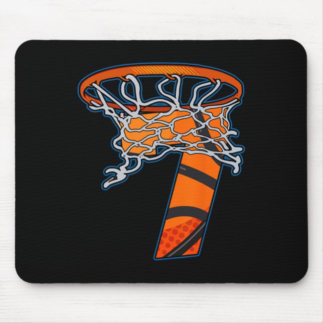 Mousepad Equipe de basquete divertida Ventilador de esporte (Frente)