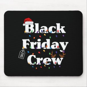 Mousepad Equipe de Compras da Sexta-Feira Divertida Natal P