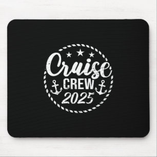 Mousepad Equipe de Cruzeiro 2025 Grupo de Viagem de Férias