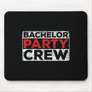 Mousepad Equipe de despedida de solteiro Noiva Noivo Equipe