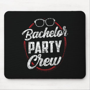 Mousepad Equipe de despedida de solteiro Time da noiva do n
