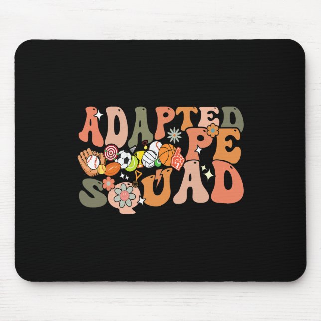 Mousepad Equipe de Ed. Física Adaptada Ck Para Professora d (Frente)