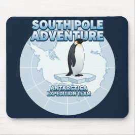 Mousepad Equipe de Expedição à Antártida Aventura no Polo S