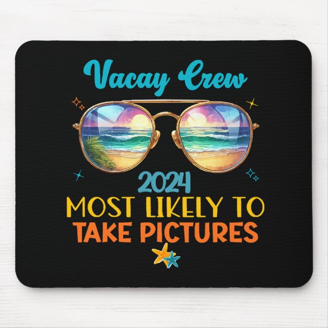 Mousepad Equipe de férias 2024 (Frente)