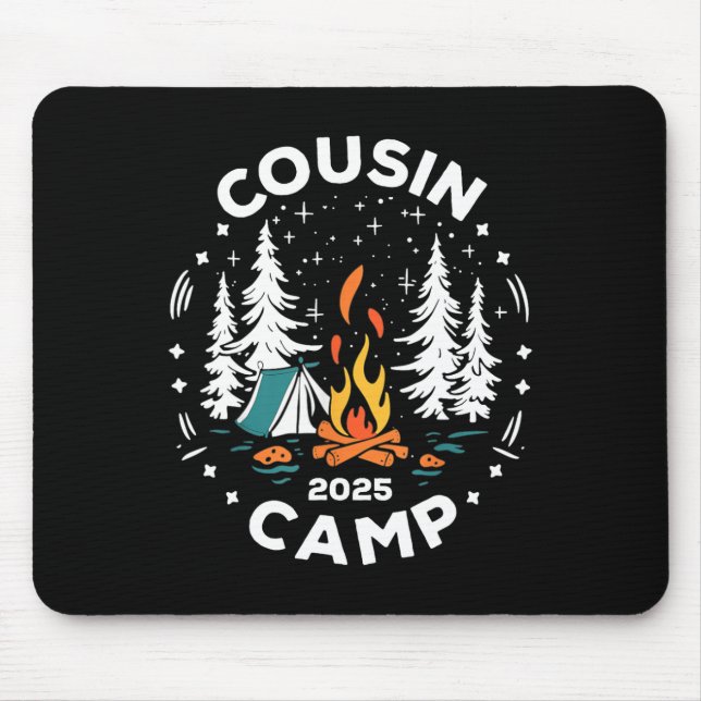 Mousepad Equipe de Férias de Verão de Acampamento Prima Aca (Frente)