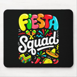 Mousepad Equipe de Festa Cinco De Maio Vamos Festa Rapariga