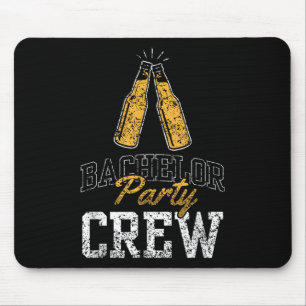 Mousepad Equipe de Festa de Despedida de Solteiro Noiva Noi