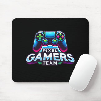 Mousepad Equipe de jogadores Pixel - Futuro jogador Pro