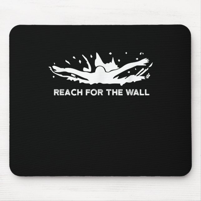 Mousepad Equipe de Natação do esporte para nadadores engraç (Frente)