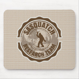 Mousepad Equipe de Pesquisa de Sasquatch Criptídeo