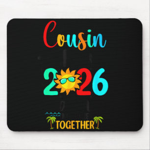 Mousepad Equipe de primos férias de verão de 2026 viagem de