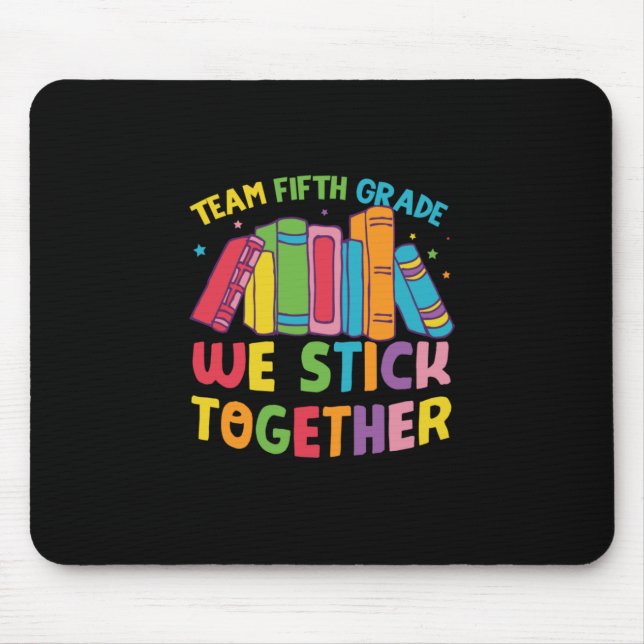 Mousepad Equipe de Professores do 5 Grau 5.o Grau Juntos (Frente)