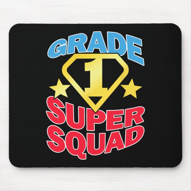 Mousepad Equipe de Super-Heróis Super Esquadrão - Equipe de (Frente)