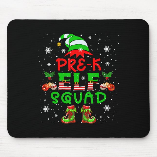 Mousepad Equipe de Trabalho de Figurino Elf do Professor El (Frente)