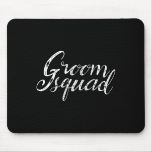 Mousepad Equipe do Noivo Divertida Esquadrão do Noivo Equip