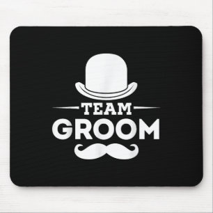 Mousepad Equipe do Noivo Equipe da Festa Esquadrão da Festa
