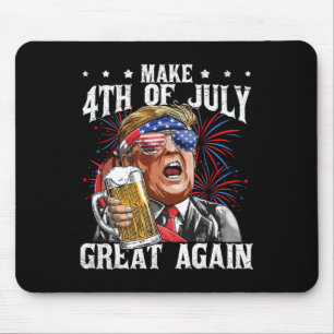 Mousepad Equipe Engraçada De Cerveja De Bebendo Faz 4 De Ju