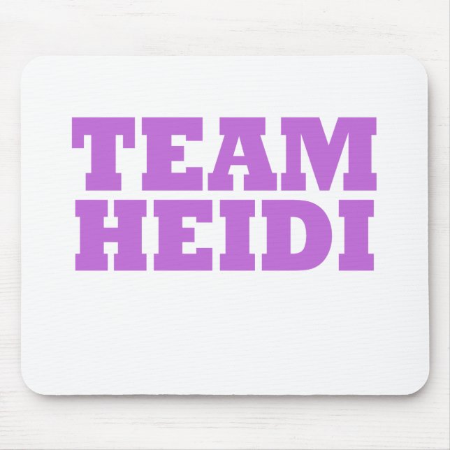 Mousepad Equipe Heidi (Frente)