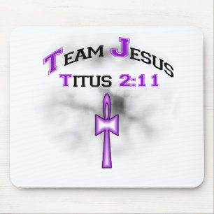 Mousepad Equipe Jesus Titus cristão 211