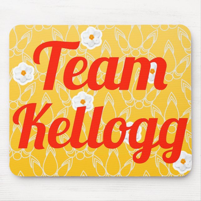 Mousepad Equipe Kellogg (Frente)