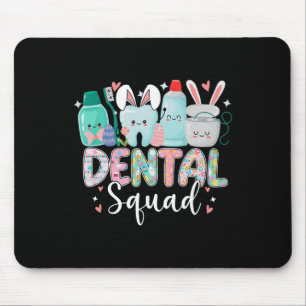 Mousepad Equipe Odontológica Dentes Divertidos Dentista Fel