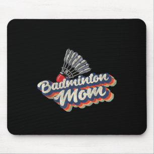 Mousepad Equipe Retro de Badminton Esportista Treinador 70s
