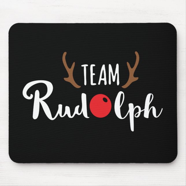 Mousepad Equipe Rudolph Christmas Motif (Frente)