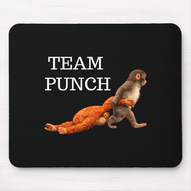 Mousepad Equipe soca bebê macaco soca tendência meme gráfic (Frente)