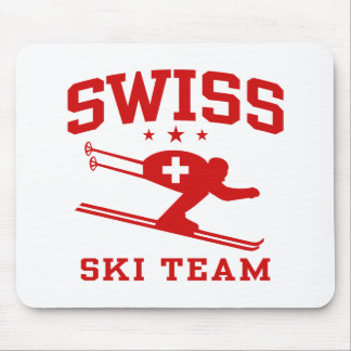 Mousepad Equipe suíça de esqui