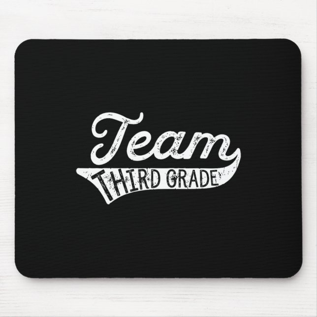 Mousepad Equipe Terceira Série - Professor Aluno Volta às A (Frente)