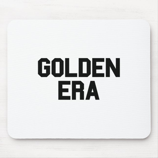 Mousepad Era Dourada Estilo Retro Bodybuilding Antigo (Frente)