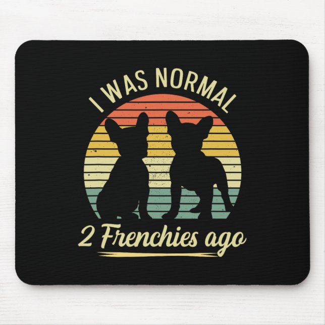 Mousepad Era Normal - 2 Franceses Ago Quote Para Um Francês (Frente)