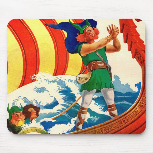 Mousepad Erik, o Vermelho (Frente)