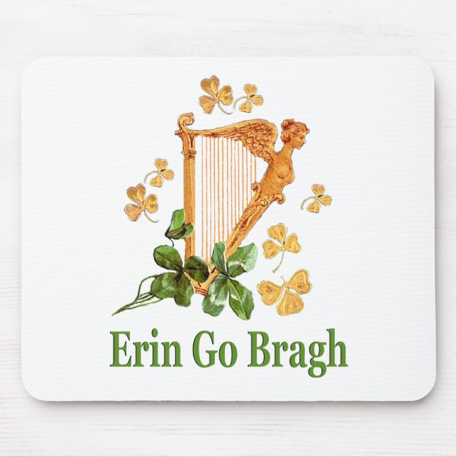 Mousepad Erin Go Bragh - Irlanda para sempre (Frente)