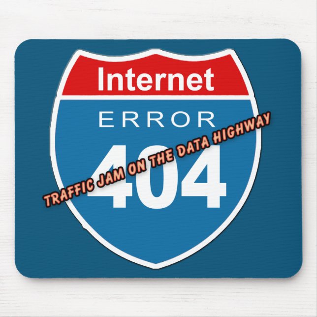 Mousepad Erro de Internet 404 (Frente)