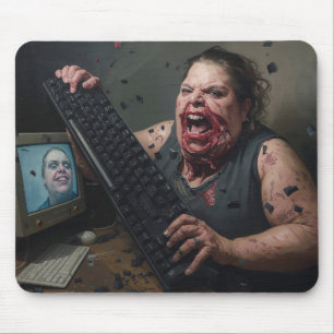 Mousepad Erro de Raiva: Falha do Sistema - Delírio Ctrl Alt