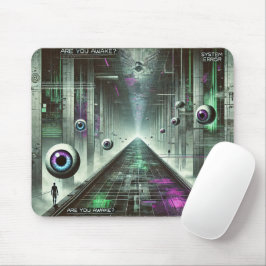 Mousepad 🖱️ "Erro do sistema: você está acordado?" Rato We