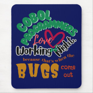 Mousepad Erros de Cobol Aparecem Tarde da Noite