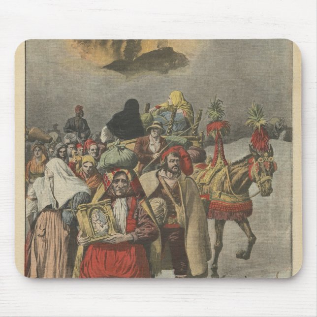 Mousepad Erupção de Monte Etna (Frente)