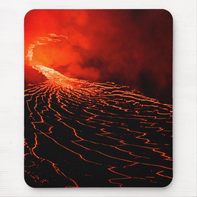 Mousepad erupção vulcânica (Frente)